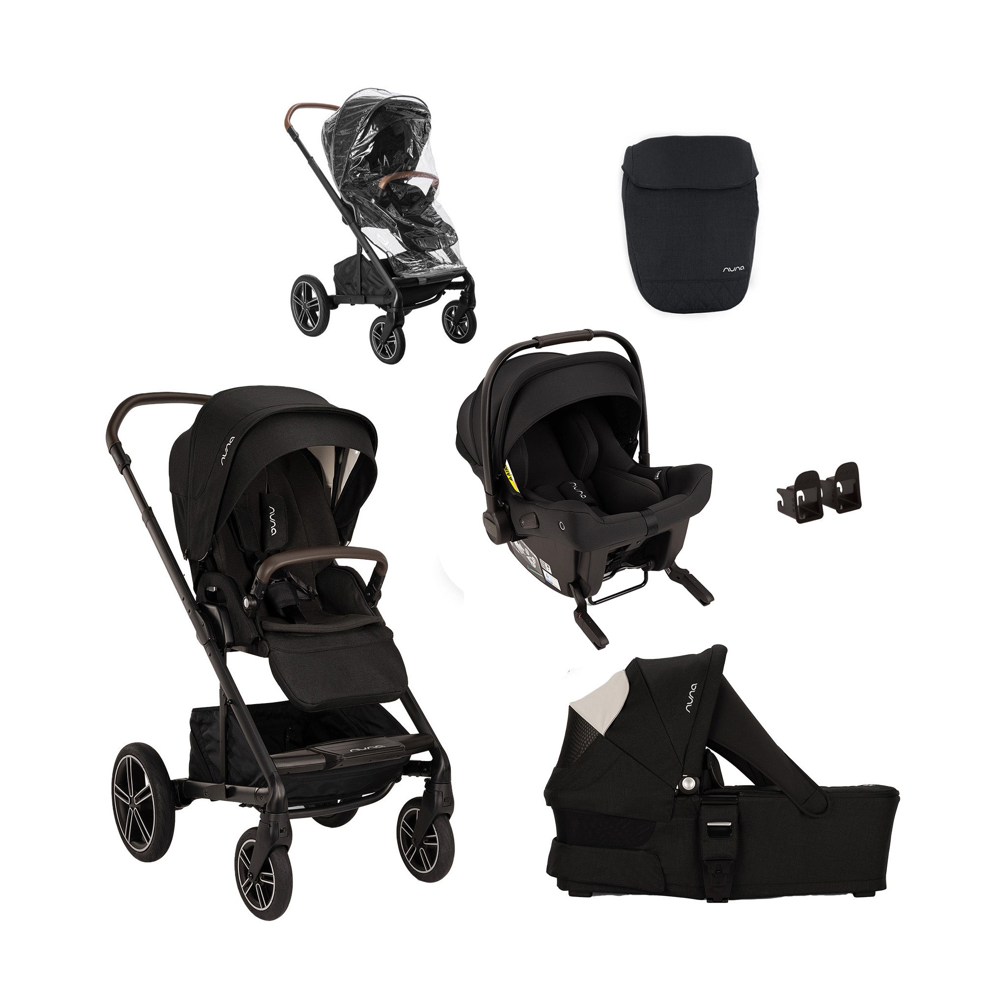 Nuna MIXX next Bundle with PIPA Urban Car Seat