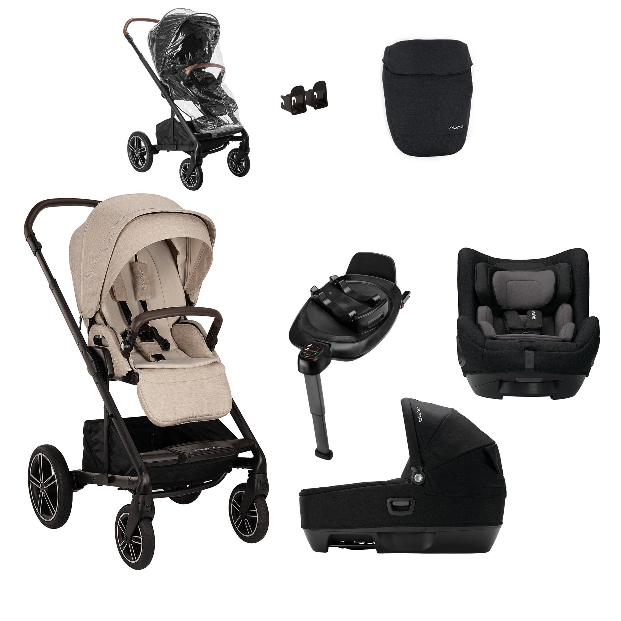 Nuna MIXX next Bundle with CARI next & TODL Car Seat