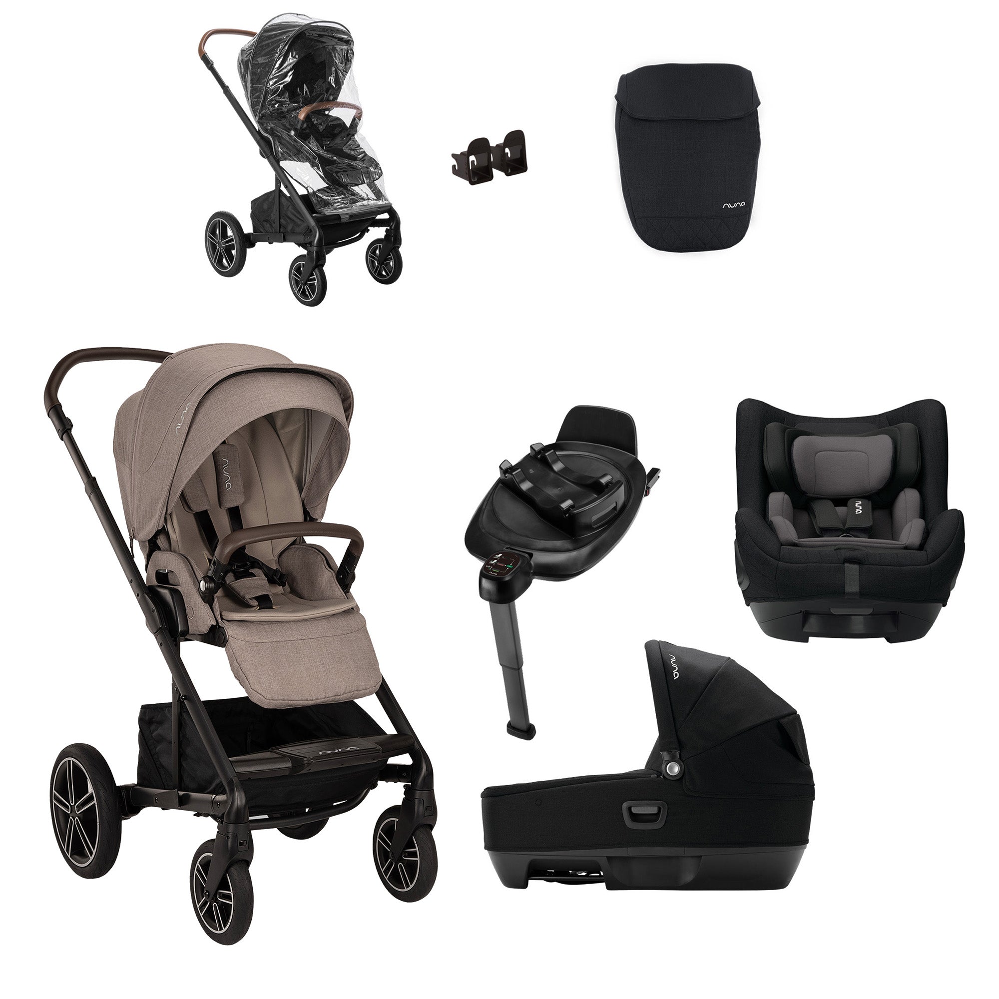 Nuna MIXX next Bundle with CARI next & TODL Car Seat
