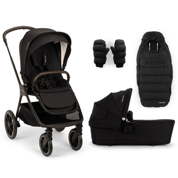 Nuna TRIV lx Stroller with Carrycot & Winter Set