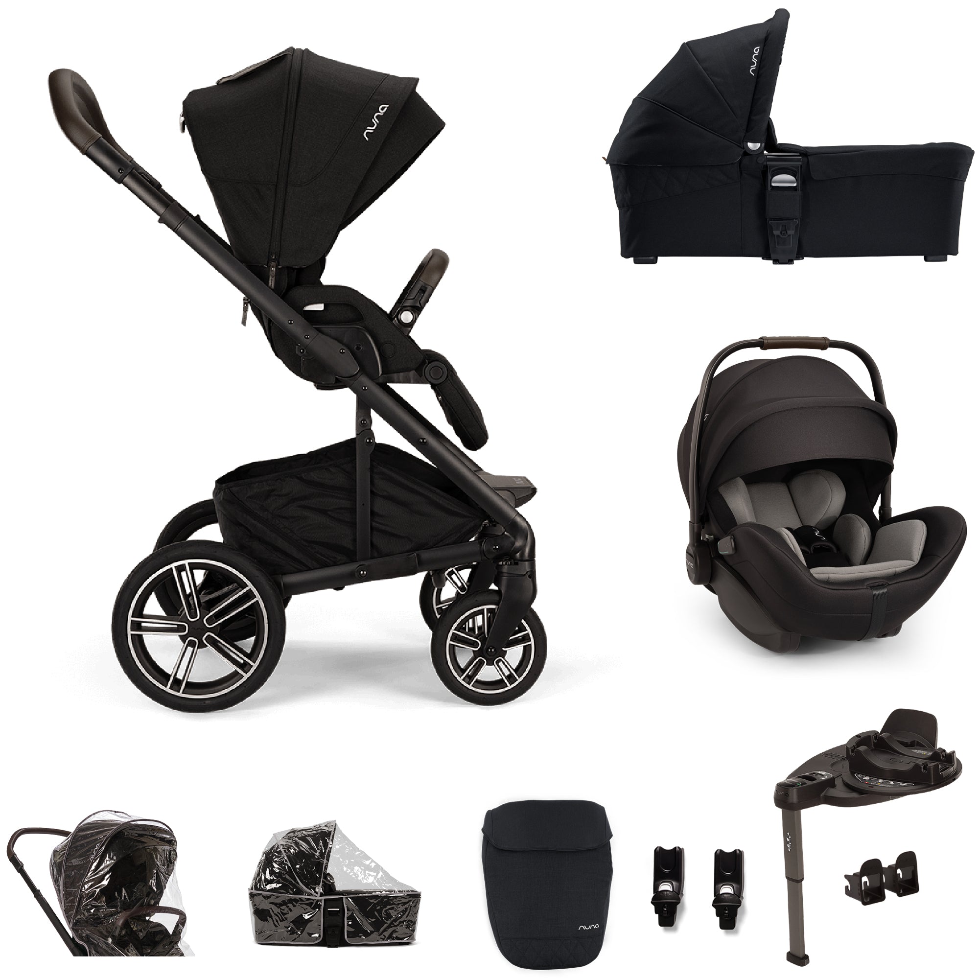 Nuna MIXX next Bundle with ARRA flex & CURV Base