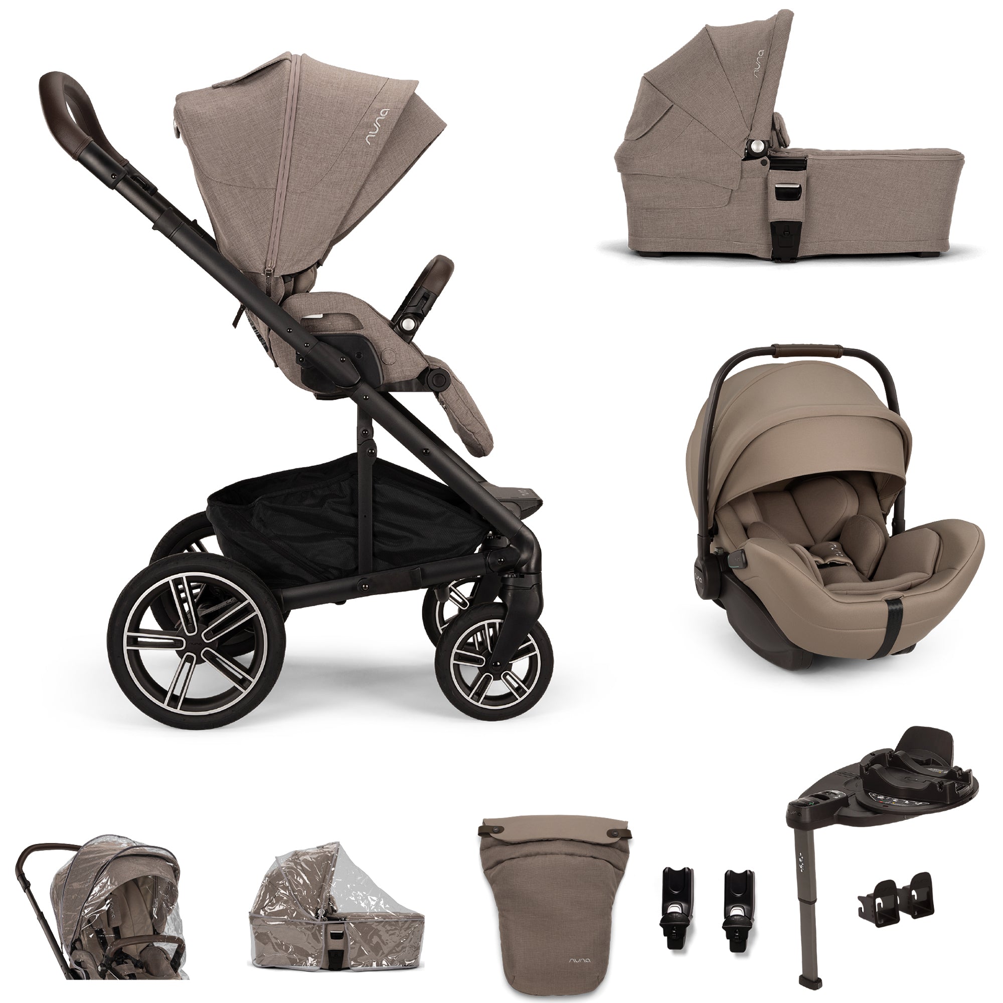 Nuna MIXX next Bundle with ARRA flex & CURV Base