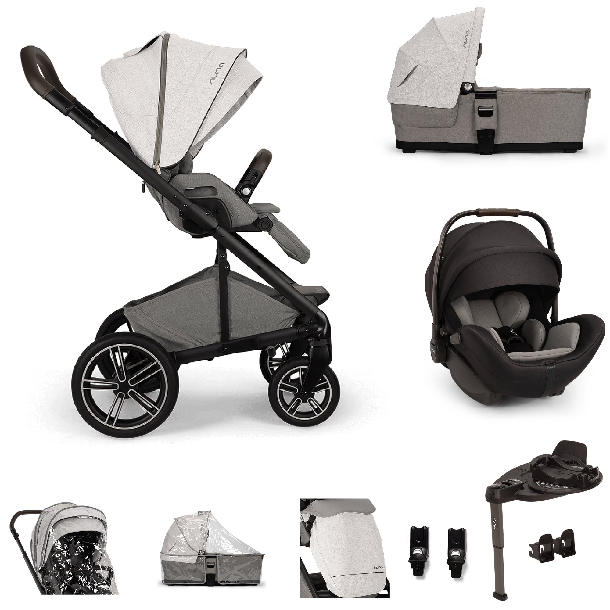 Nuna MIXX next Bundle with ARRA flex & CURV Base